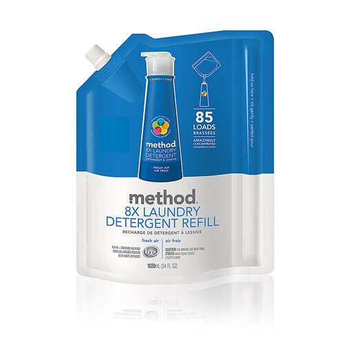 Method Laundry Detergent Refill 85 Loads Fresh Air -- 34 fl oz