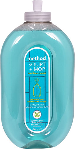 Method Squirt + Mop Hard Floor Cleaner, Spearmint Sage, 25 Ounce