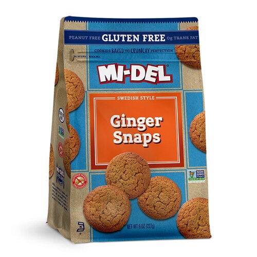 Mi-Del Cookies Gluten Free Ginger Snap
