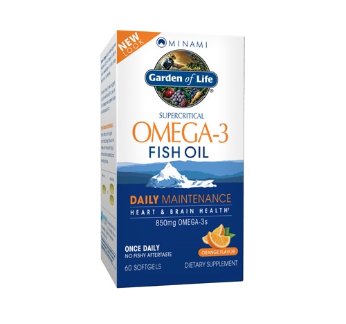 Minami Nutrition Supercritical Omega-3 Fish Oil Orange -- 60 Softgels