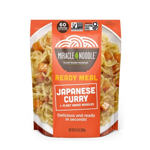 Miracle Noodle Ready-To-Eat-Meal Japanese Curry Noodles -- 9.9 oz