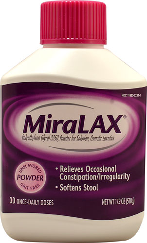 Miralax Osmotic Laxative Powder