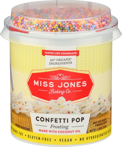 Miss Jones Organic Frosting Confetti Pop -- 11.98 oz