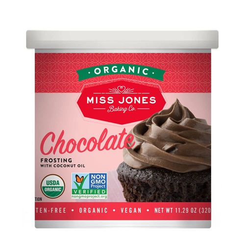 Miss Jones Organic Frosting Gluten Free Chocolate -- 11.29 oz