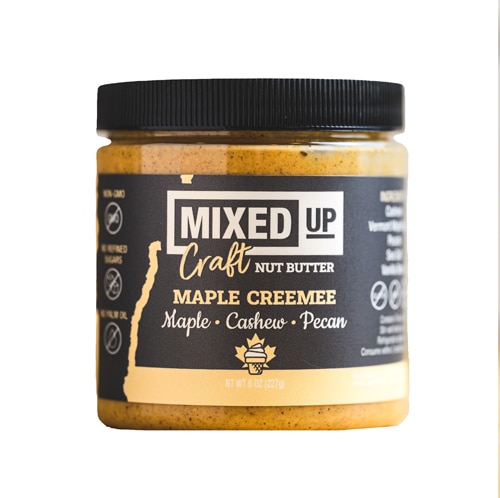 Mixed Up Foods Vegan Nut Butter Maple Creemee Cashew And Pecan