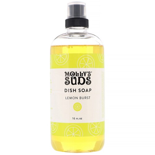 Molly's Suds Dish Soap Lemon Burst 16 fl oz