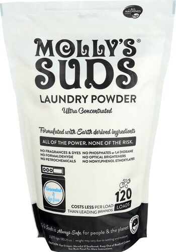 Molly's Suds Laundry Powder 120 Loads - Unscented