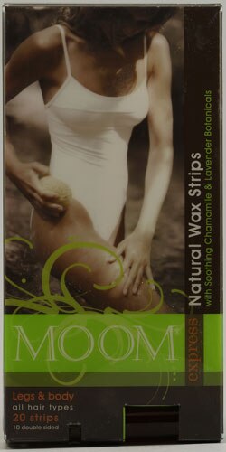 Moom Express Pre Wax Strips For Legs And Body -- 20 Strips - Vitacost Moom Express Pre Wax Strips For Legs And Body -- 20 Strips - Vitacost