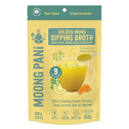 Moong Pani Vegan Gluten Free Golden Mung Broth Mild Lemon