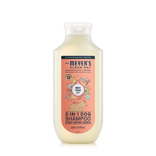 Mrs. Meyer's Clean Day Dog Shampoo & Conditioner 3 in1 White Peach