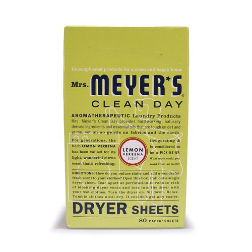 Mrs. Meyer's Clean Day Dryer Sheets Lemon Verbena