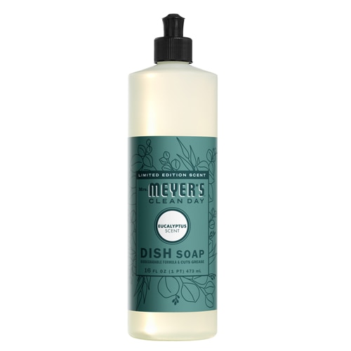 Mrs. Meyer's Clean Day Liquid Dish Soap Eucalyptus