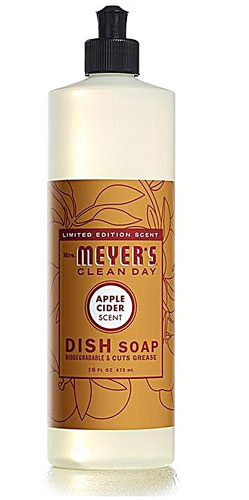 Mrs. Meyer's Clean Day Liquid Dish Soap Fall Apple Cider