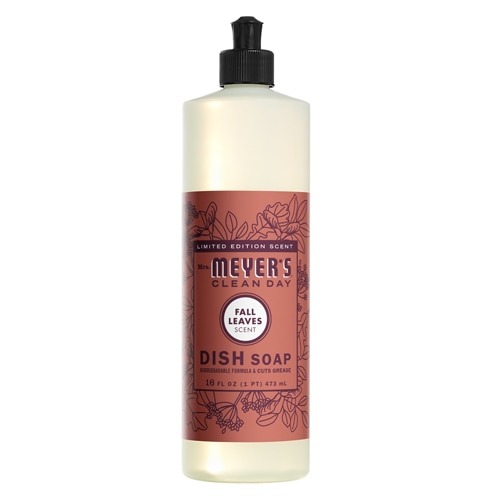 Mrs. Meyer's Clean Day Liquid Dish Soap Fall Leaves