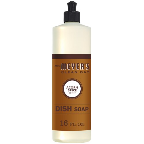 Mrs. Meyer's Clean Day Liquid Dish Soap Fall Scent Acorn Spice -- 16 fl oz