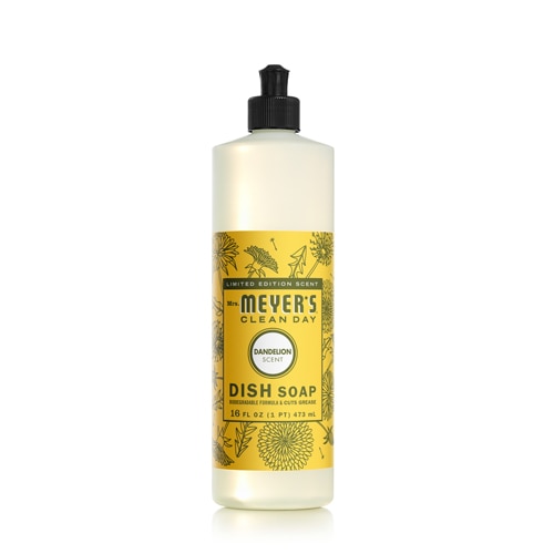 Mrs. Meyer's Clean Day Liquid Dish Soap Summer Dandelion
