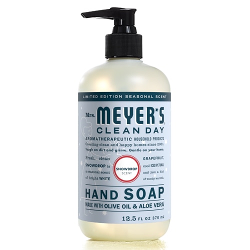 Mrs. Meyer's Clean Day Liquid Hand Soap Holiday Snowdrop