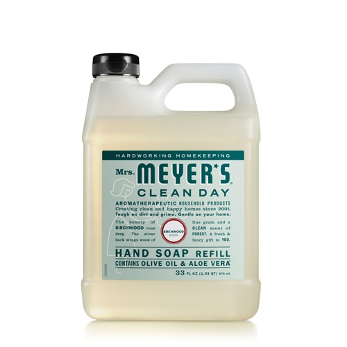 Mrs. Meyer's Clean Day Liquid Hand Soap Refill Birchwood