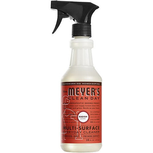 Mrs. Meyer's Clean Day Multi-Surface Everyday Cleaner Spray Bottle Radish -- 16 fl oz