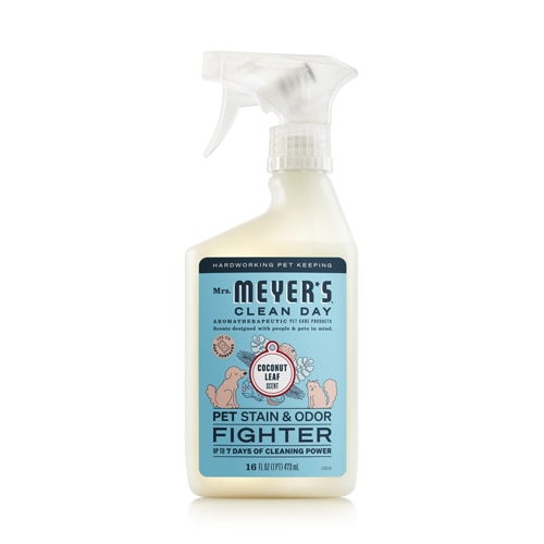 Mrs. Meyer's Clean Day Pet Stain & Odor Fighter Spray Coconut Leaf
