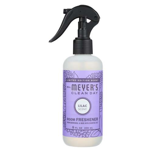 Mrs. Meyer's Clean Day Room Freshener Non-Aerosol Spray Bottle Spring Scent Lilac