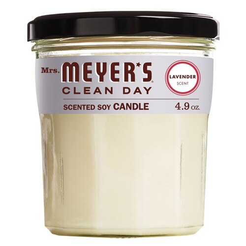 Mrs. Meyer's Clean Day Scented Soy Candle Lavender -- 4.9 oz