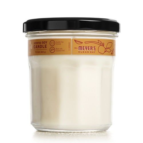 Mrs. Meyer's Clean Day Scented Soy Large Candle Fall Scent Apple Cider -- 7.2 oz