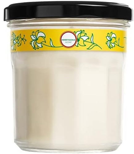 Mrs. Meyer's Clean Day Scented Soy Large Candle Honeysuckle