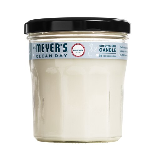 Mrs. Meyer's Clean Day Scented Soy Large Candle Snowdrop