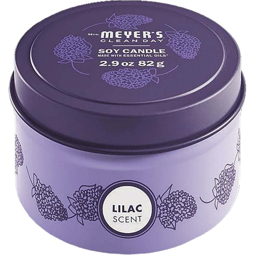 Mrs. Meyer's Clean Day Soy Tin Candle Spring Lilac