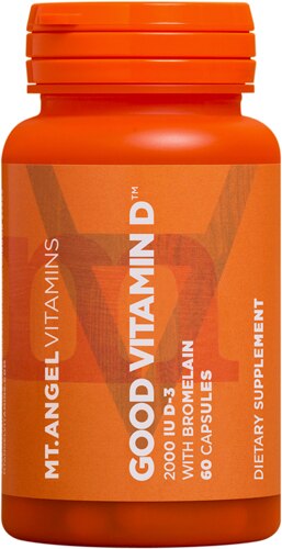 Mt Angel Vitamins Good Vitamin D™ -- 60 Capsules