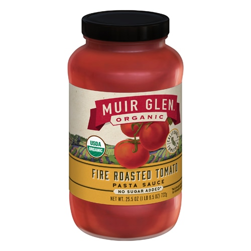 Muir Glen Organic Pasta Sauce Fire Roasted Tomato -- 25.5 fl oz