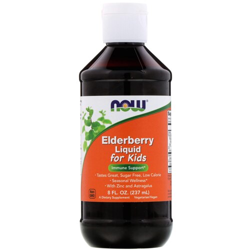 NOW Elderberry Liquid For Kids