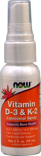 Now Foods Vitamin D3 K2 Liposomal Spray 2 Fl Oz Buy