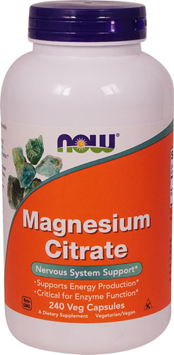NOW Magnesium Citrate
