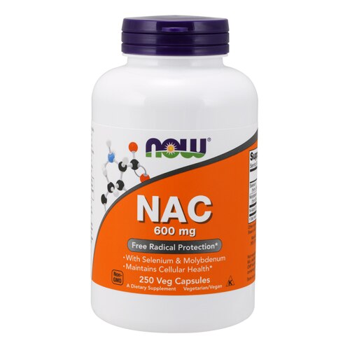 NOW NAC -- 600 mg - 250 Veg Capsules