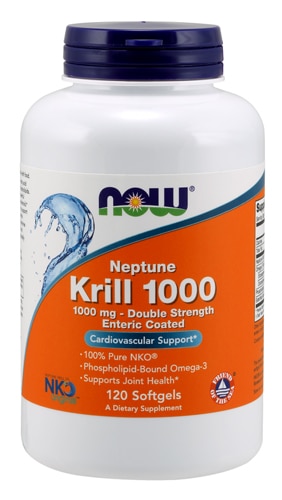 NOW Neptune Krill 1000 -- 120 Softgels
