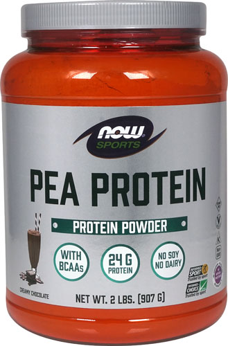 NOW Sports Pea Protein Creamy Chocolate