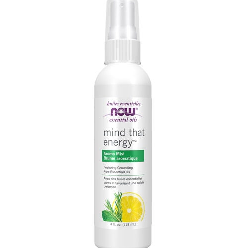 NOW Aromatherapy Mist Mind That Energy