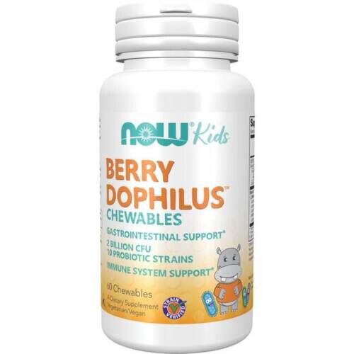 NOW BerryDophilus For Children and Adults -- 2 billion - 60 Chewables