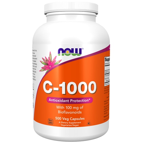 NOW C-1000 -- 500 Veg Capsules