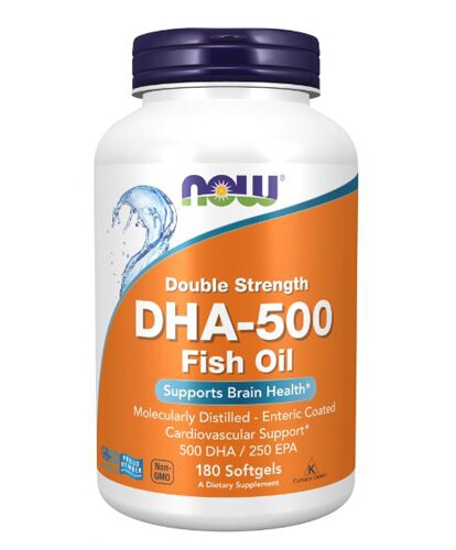 NOW DHA-500 -- 180 Softgels