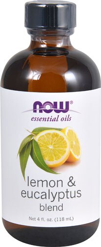 NOW Essential Oils Lemon & Eucalyptus Oil Blend -- 4 fl oz