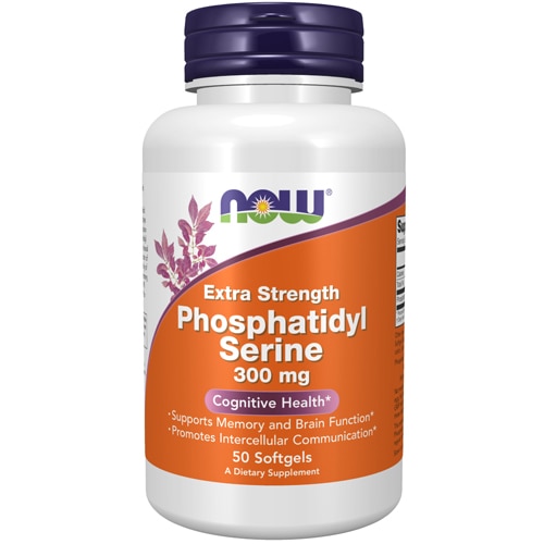 733739023926 - NOW Phosphatidyl Serine Extra Strength 300 mg Softgels 50 count