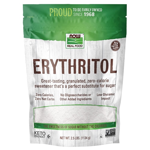 NOW Foods Erythritol -- 2.5 lbs