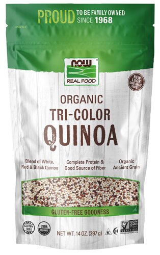 NOW Foods Livingnow Organic Tri Color Quinoa