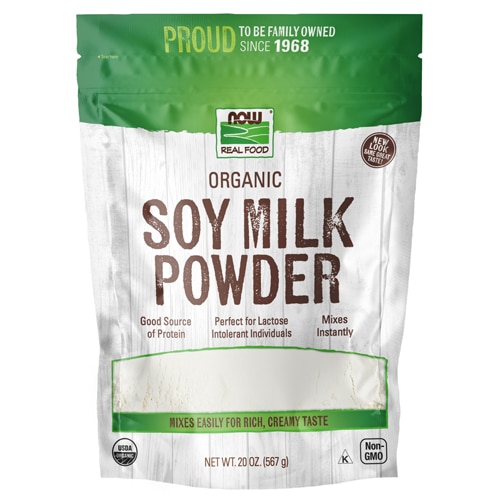 NOW Foods Organic Soy Milk Powder