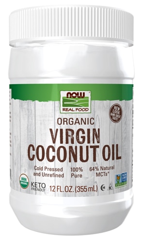NOW Foods Organic Virgin Coconut Oil -- 12 fl oz