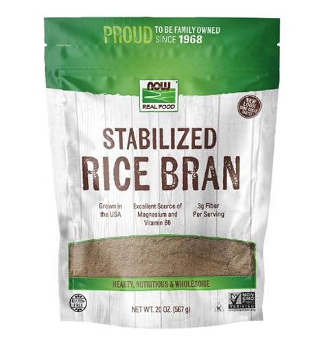 NOW Foods Rice Bran -- 20 oz