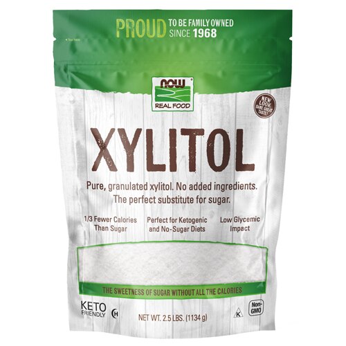NOW Foods Xylitol -- 2.5 lbs